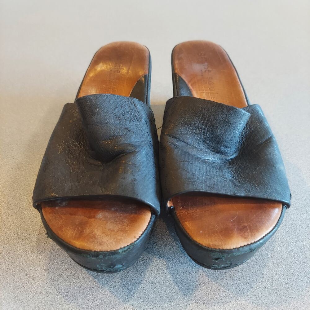 Kenneth Cole Gentle Souls Shoes Women's Size 7.5 Black Platform